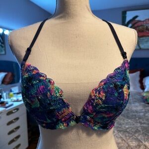PINK Victoria's Secret Multicolor padded halter bra